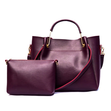 Etude Handbag (2 Piece) – Maroon