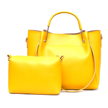 Etude Handbag (2 Piece) – Yellow