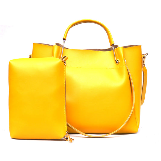 Etude Handbag (2 Piece) – Yellow